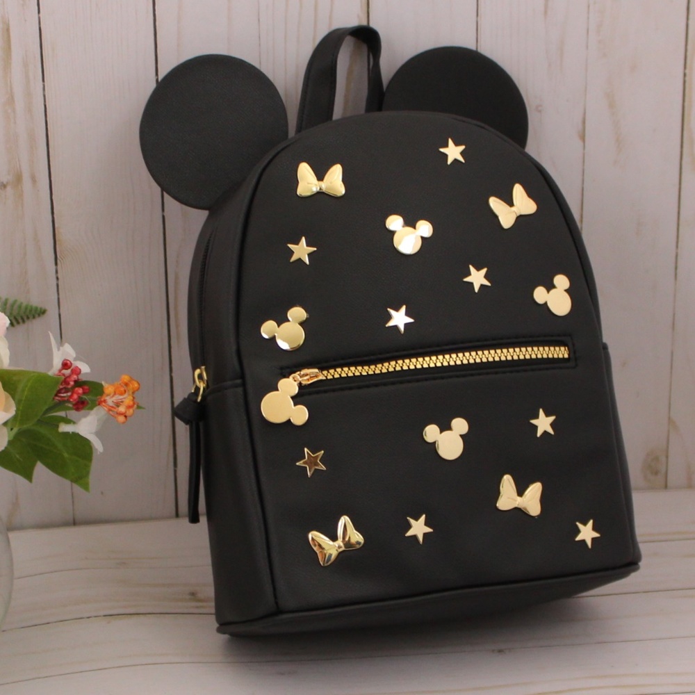 Mini Black Disney Backpack - Picture 2 of 7